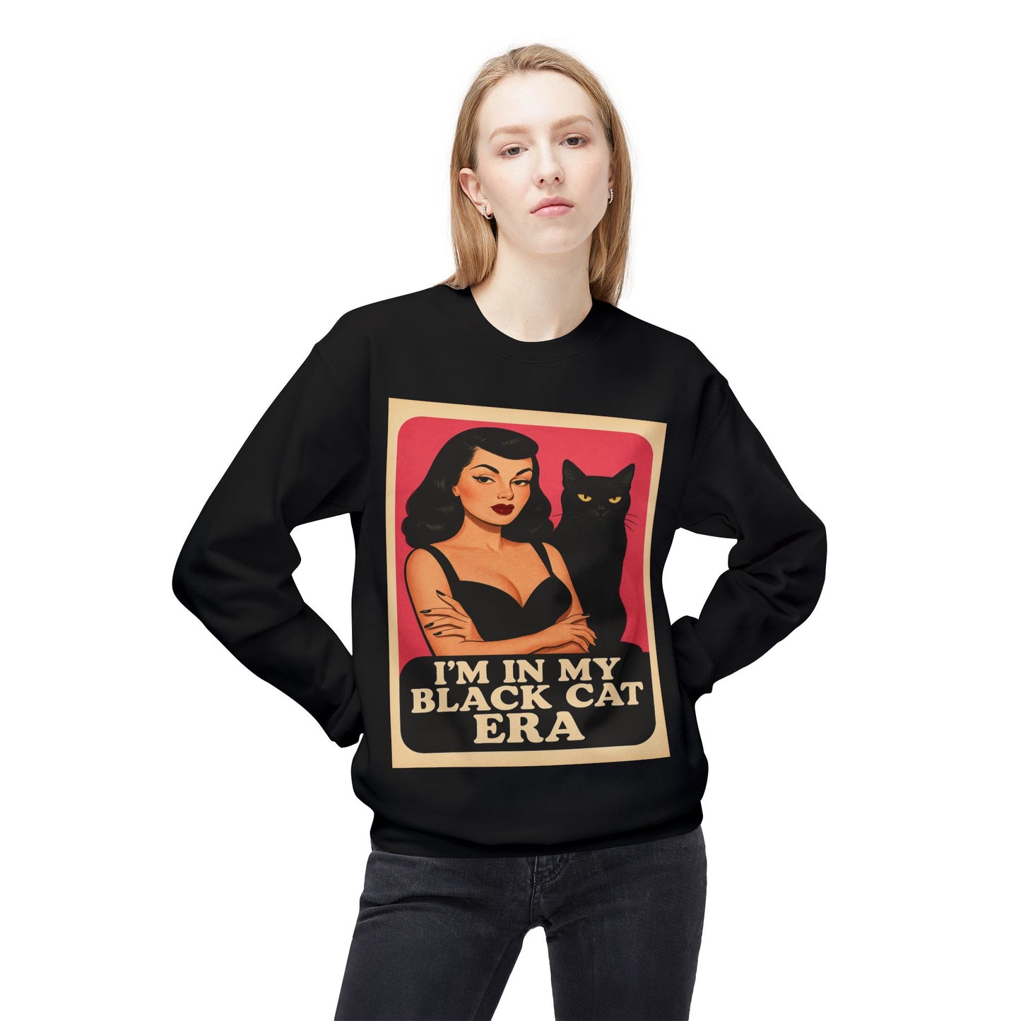 In My Black Cat Era Crewneck