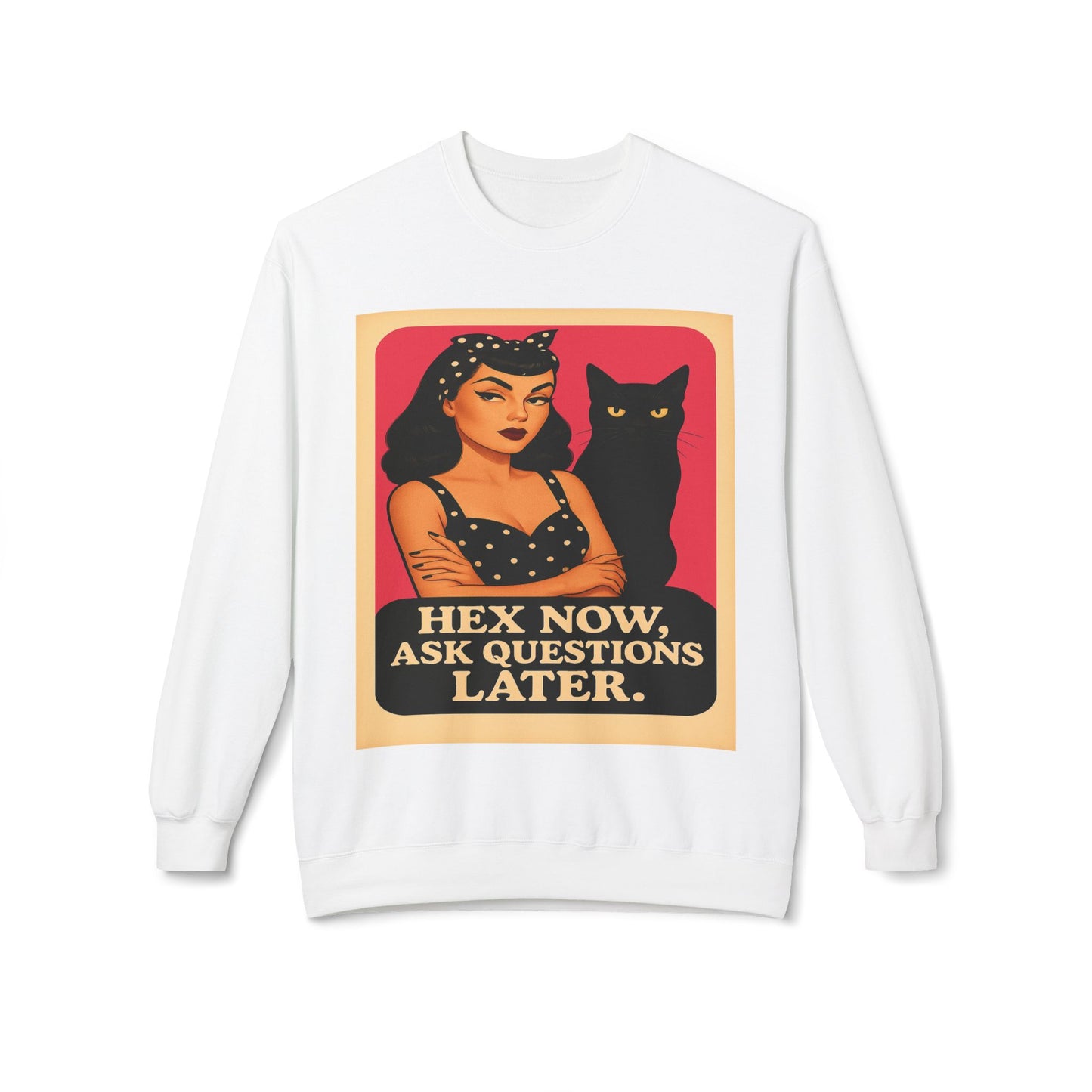 Hex Now Ask Questions Later Crewneck