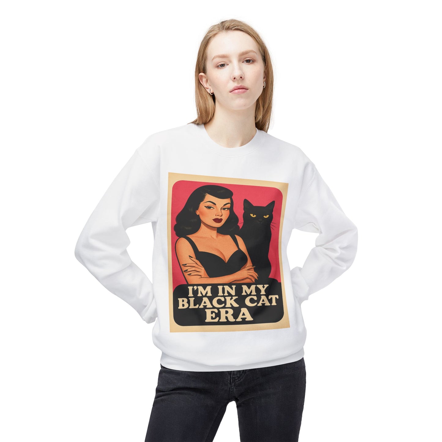 In My Black Cat Era Crewneck