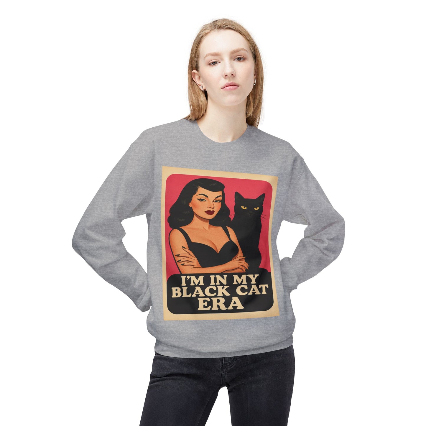 In My Black Cat Era Crewneck